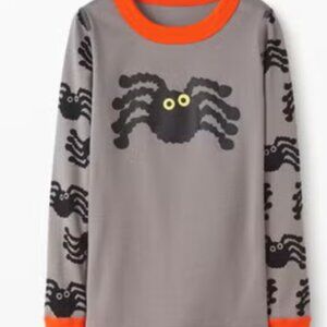Hanna Andersson "Along Came a Spider" Halloween Long Sleeve Pajama Top. Size 5